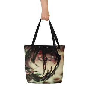 All-Over Print Large Tote Bag - Batboy 2