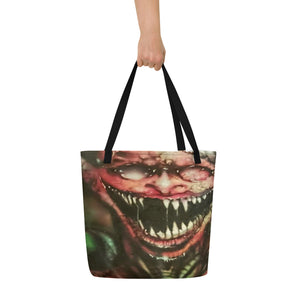 All-Over Print Large Tote Bag - Batboy 2