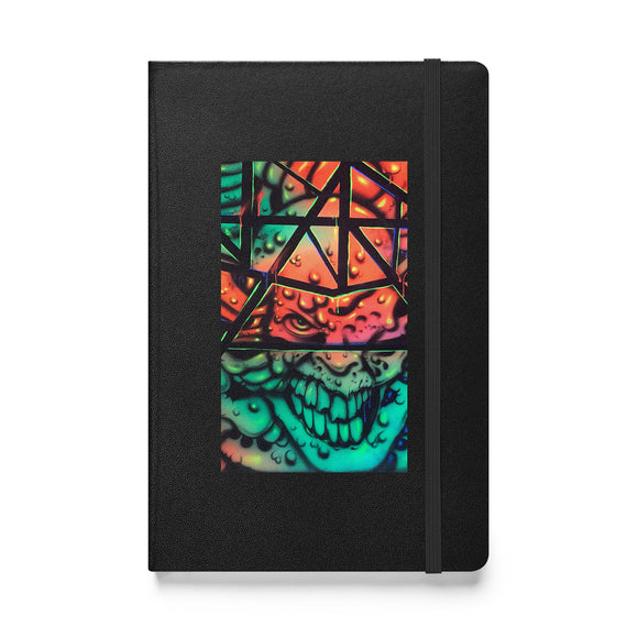 Hardcover bound notebook - Fractal 01