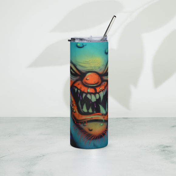 Stainless steel tumbler - Crazy Clown