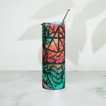 Stainless steel tumbler - Fractal 01