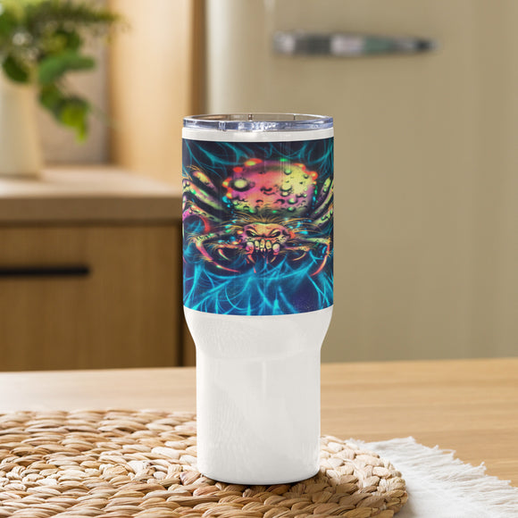 Travel mug with a handle -Spider 01