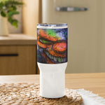 Travel mug with a handle - Wispy Clown