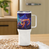 Travel mug with a handle - Spider Lady