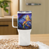 Travel mug with a handle - Tortured