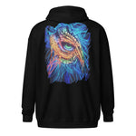 Unisex heavy blend zip hoodie - Wispy Eye