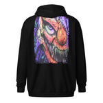 Unisex heavy blend zip hoodie - Creepy Clown