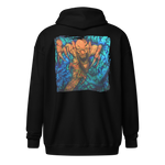 Unisex heavy blend zip hoodie - Clawed Clown